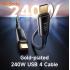 Mcdodo CA-2990 Thunderbolt 4 Data Charger Cable USB Type-C To Type-C 240W 5A USB 4.0 Super Cable 1.2M